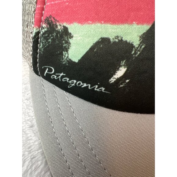 Patagonia Snapback Trucker hat Sunset Mountains Adjustable Ballcap - Picture 2 of 5